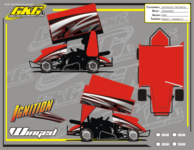 IGNITION WINGED KART KIT